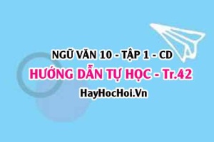 Soạn bài Hướng dẫn tự học trang 42 lớp 10 Cánh Diều tập 1